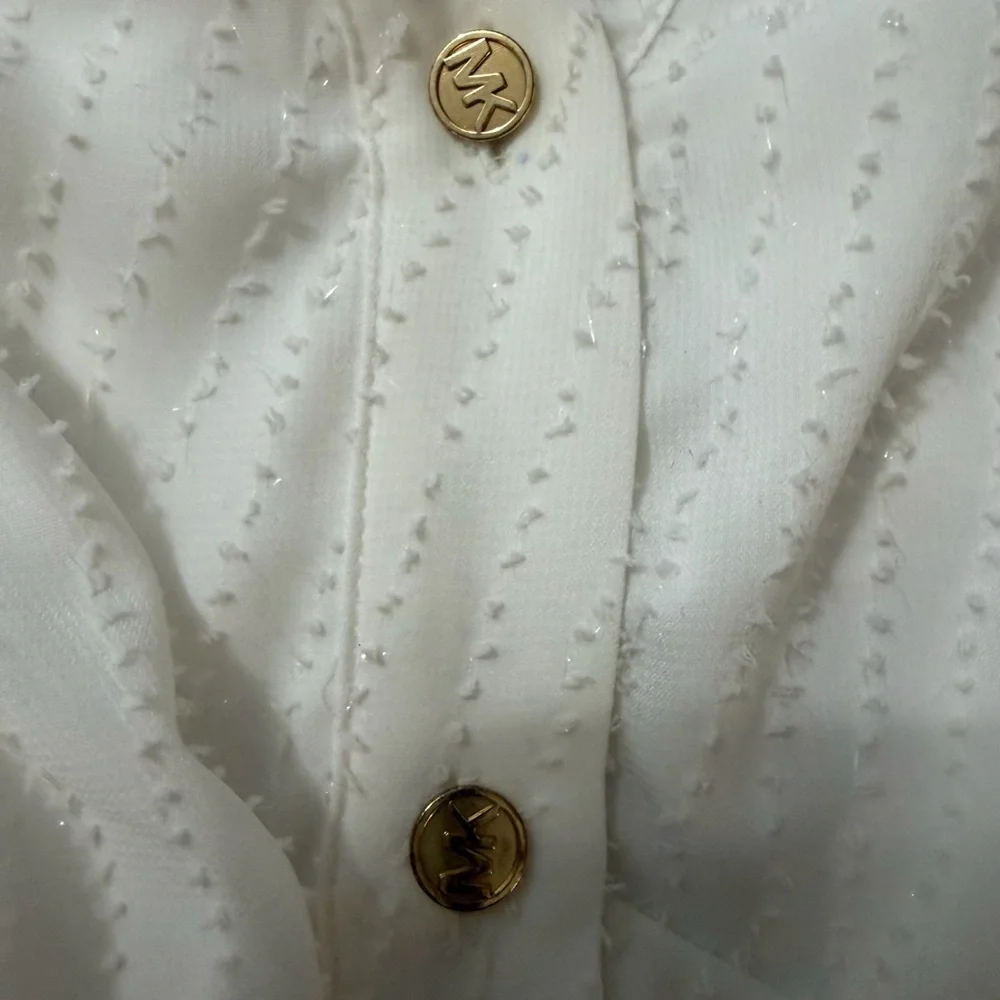 Michael Kors short maxi button